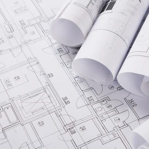 Rolled Blueprints