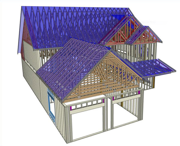 Custom Home Being Designed in CAD